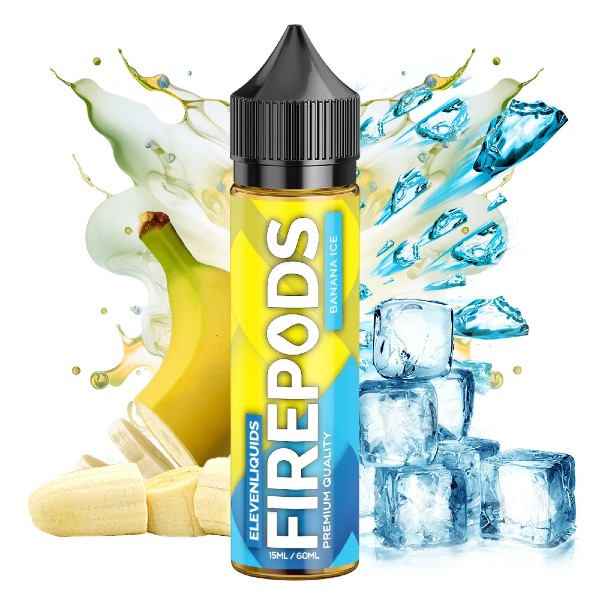 Firepods Flavor Shots  60ml – Banana Ice
