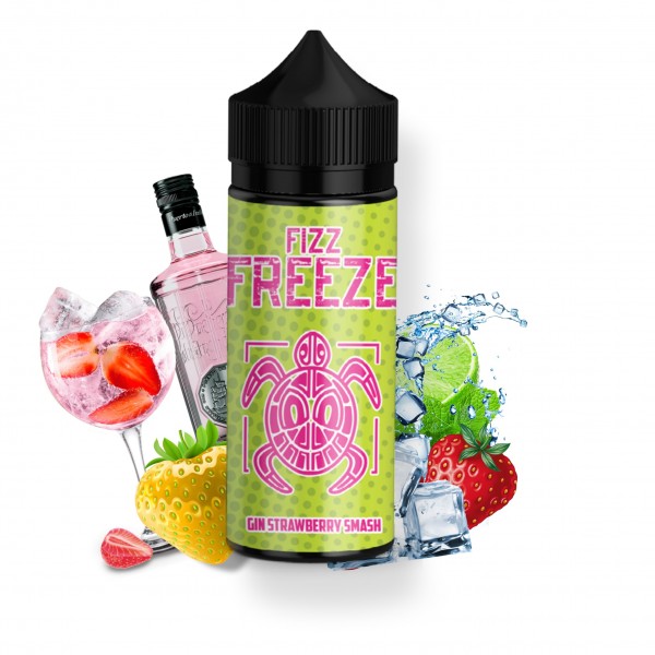 Mad Juice Fizz Freeze Gin Strawberry Smash 120ml
