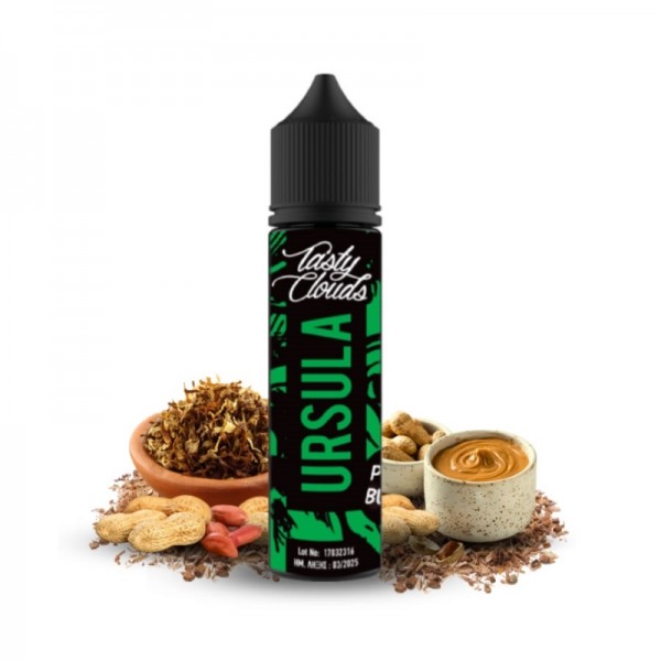 Tasty Clouds 60ml Flavor Shots – Ursula Peanut Butter