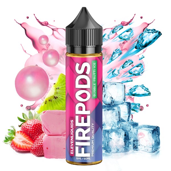 Firepods Flavor Shots 60ml – Bubble Frutti Ice