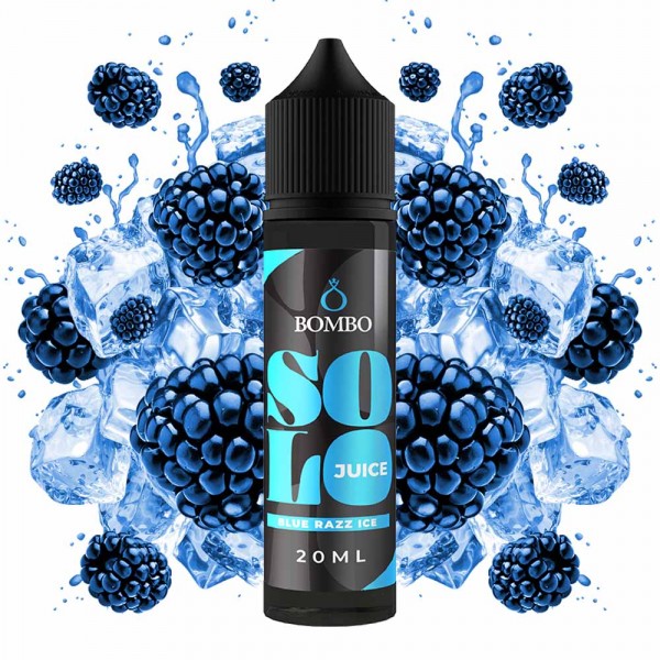 Bombo Solo Juice Blue Razz Ice 60ml