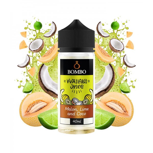 Bombo Wailani Juice Melon Lime and Coco 40/120ml