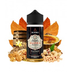 Bombo Platinum Tobaccos Nutty Supra Reserve 120ml Bombo Platinum Tobaccos Nutty Supra Reserve 120ml