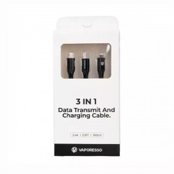 Vaporesso 3 In 1 Data Transmit & Charging Cable