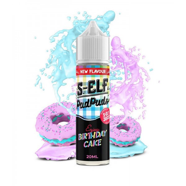 S-Elf Juice Pud Puds Birthday Cake 60ml