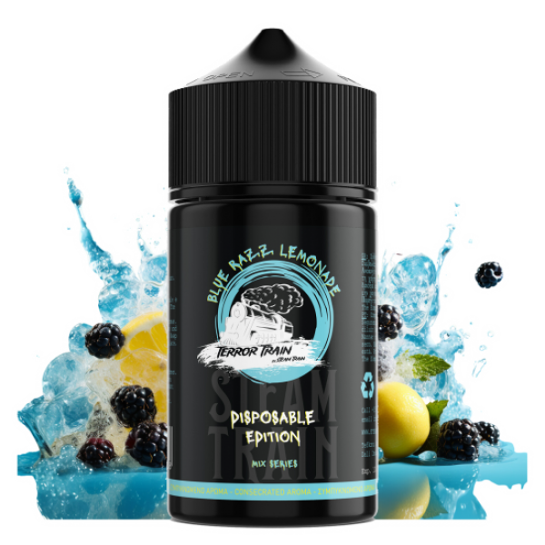 Terror Train Blue Razz Lemonade 75ml