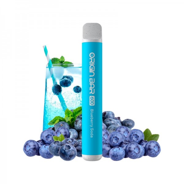 Aspire Origin Bar Blueberry Soda 20mg 2ml (600 Puffs)