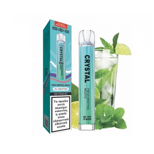 Crystal Bar Fresh Menthol Mojito 20mg/2ml