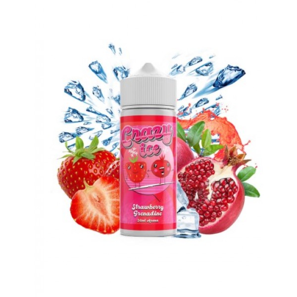 Steam City Crazy Ice Strawberry Grenadine 120ml