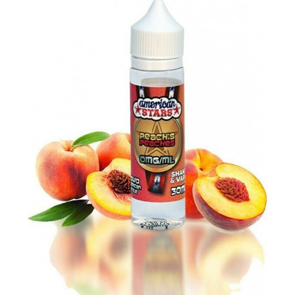 American Stars 60ml Flavor Shots – Peach Peaches