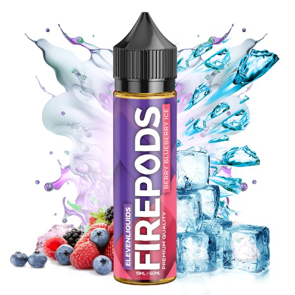 Firepods Flavor Shots 60ml – Berries Blueberries Ice