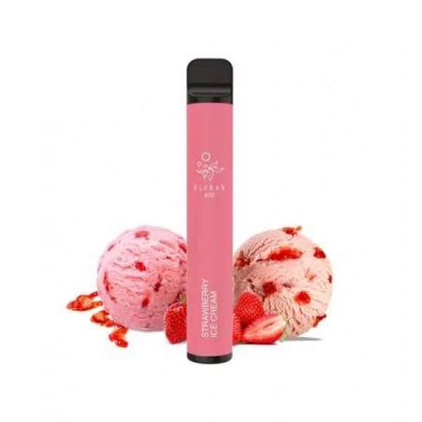 Elf Bar 600 Strawberry Ice Cream 20mg/ml 2ml