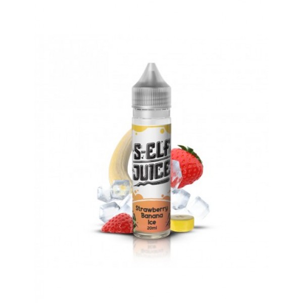 S-Elf Juice Strawberry & Banana Ice Flavour Shot 60ml